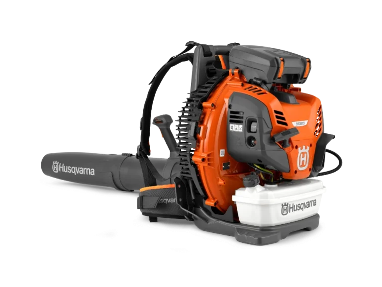 Souffleur de feuilles thermique à dos Husqvarna 590BTS pour les grandes surfaces